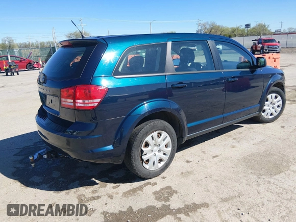 ✅ 2014 Dodge Journey SE • VIN: 3C4PDCAB4ET237279 • Lot: 44763110. Wystawiony na IAAI z przebiegiem 120 645 mil. Bezpłatny archiwum sprzedaży aukcyjnych z USA i szczegółowy raport historii pojazdu na DreamBid. Zdjęcie 4.