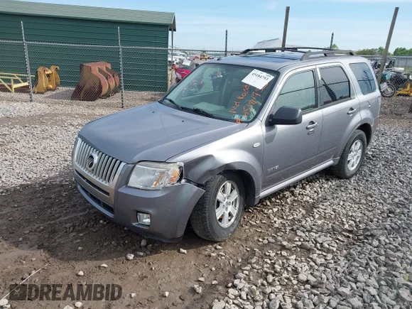 ✅ 2008 Mercury Mariner • VIN: 4M2CU91158KJ02448 • Lot: 45184753. Listed on IAAI with 227,559 mi. Free auction sales archive from the USA and detailed vehicle history report at DreamBid. Image 2.