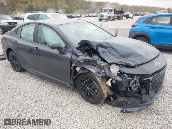 ✅ 2026 Toyota Camry XSE • VIN: 4T1DBADK4TU544183 • Lot: 43639059. Listed on IAAI with 8,242 mi. Free auction sales archive from the USA and detailed vehicle history report at DreamBid. Image 1.