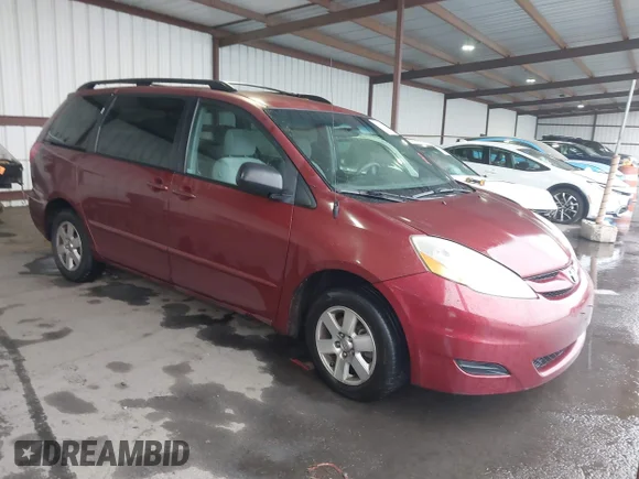 ✅ 2007 Toyota Sienna LE • VIN: 5TDZK23C07S069460 • Lot: 44410961. Wystawiony na IAAI z przebiegiem 200 375 mil. Bezpłatny archiwum sprzedaży aukcyjnych z USA i szczegółowy raport historii pojazdu na DreamBid. Zdjęcie 1.