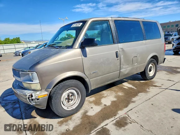 ✅ 2000 Chevrolet Astro • VIN: 1GNDM19WXYB182140 • Lot: 53116226. Listed on Copart with 134,349 mi. Free auction sales archive from the USA and detailed vehicle history report at DreamBid. Image 1.