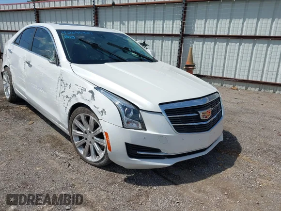 ✅ 2017 Cadillac ATS Luxury RWD • VIN: 1G6AB5RX0H0192840 • Лот: 42095321. Опубликован ранее на IAAI с пробегом 99 410 миль. Бесплатный доступ к архиву аукционных продаж из США и подробный отчёт об истории автомобиля на DreamBid. Изображение 1.