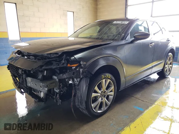 ✅ 2023 Mazda CX-30 S Select • VIN: 3MVDMBBM2PM550839 • Лот: 53886165. Опубліковано раніше на Copart з пробігом 71 289 миль. Безкоштовний доступ до архіву аукціонних продажів зі США та докладний звіт про історію автомобіля на DreamBid. Зображення 1.