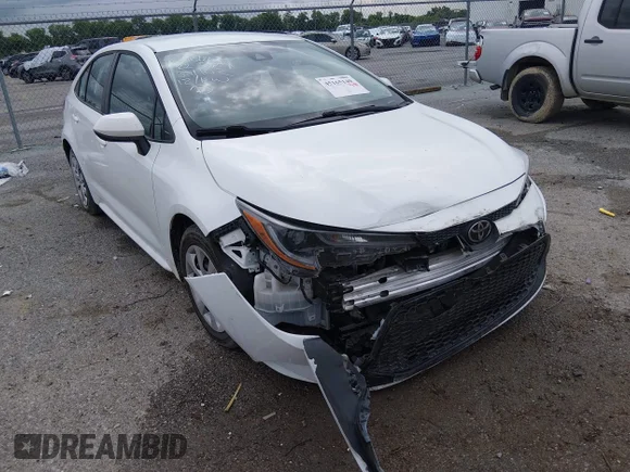 ✅ 2022 Toyota Corolla LE • VIN: 5YFEPMAE4NP381142 • Лот: 45165140. Опубліковано раніше на IAAI з пробігом 55 524 миль. Безкоштовний доступ до архіву аукціонних продажів зі США та докладний звіт про історію автомобіля на DreamBid. Зображення 1.
