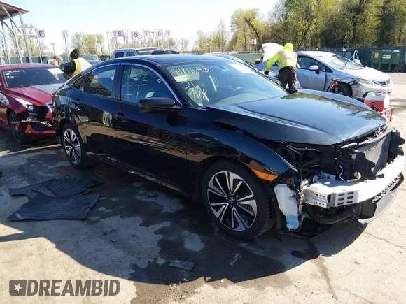 ✅ 2017 Honda Civic EX-L • VIN: 19XFC1F74HE207344 • Lot: 44810745. Wystawiony na IAAI z przebiegiem 76 273 mil. Bezpłatny archiwum sprzedaży aukcyjnych z USA i szczegółowy raport historii pojazdu na DreamBid. Zdjęcie 1.