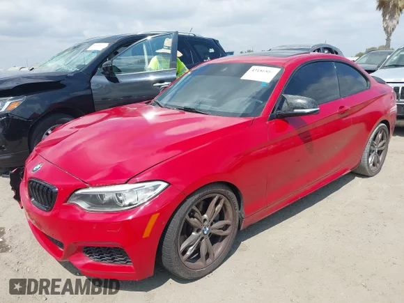 ✅ 2015 BMW 2 Series M235i • VIN: WBA1J7C53FV254117 • Лот: 43186851. Опубліковано раніше на IAAI з пробігом 91 004 миль. Безкоштовний доступ до архіву аукціонних продажів зі США та докладний звіт про історію автомобіля на DreamBid. Зображення 2.