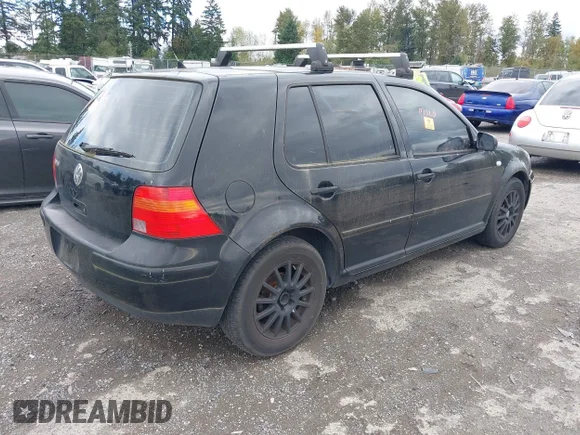 ✅ 2004 Volkswagen Golf GLS • VIN: 9BWGL61J144025333 • Lot: 43346995. Wystawiony na IAAI z przebiegiem 155 347 mil. Bezpłatny archiwum sprzedaży aukcyjnych z USA i szczegółowy raport historii pojazdu na DreamBid. Zdjęcie 4.