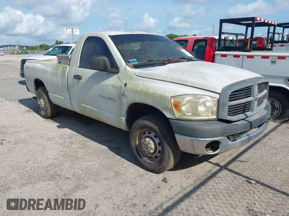 ✅ 2006 Dodge 2500 ST • VIN: 3D7KR26C06G267791 • Lot: 42410260. Wystawiony na IAAI z przebiegiem 208 675 mil. Bezpłatny archiwum sprzedaży aukcyjnych z USA i szczegółowy raport historii pojazdu na DreamBid. Zdjęcie 1.
