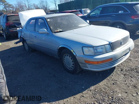 ✅ 1990 Lexus LS • VIN: JT8UF11E9L0025885 • Лот: 41330993. Опубліковано раніше на IAAI з пробігом 162 255 миль. Безкоштовний доступ до архіву аукціонних продажів зі США та докладний звіт про історію автомобіля на DreamBid. Зображення 1.