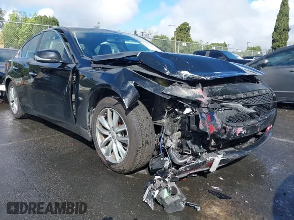 ✅ 2016 Infiniti Q50 2.0t Base • VIN: JN1CV7AP3GM200640 • Лот: 41785073. Опубліковано раніше на IAAI з пробігом 122 890 миль. Безкоштовний доступ до архіву аукціонних продажів зі США та докладний звіт про історію автомобіля на DreamBid. Зображення 1.