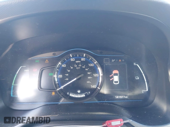 ✅ 2018 Hyundai Ioniq Blue • VIN: KMHC65LC8JU073332 • Lot: 43949877. Wystawiony na IAAI z przebiegiem 141 977 mil. Bezpłatny archiwum sprzedaży aukcyjnych z USA i szczegółowy raport historii pojazdu na DreamBid. Zdjęcie 7.