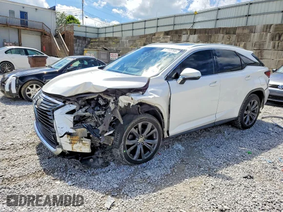 ✅ 2017 Lexus RX 350 • VIN: 2T2BZMCA2HC117134 • Lot: 57355366. Listed on Copart with 140,605 mi. Free auction sales archive from the USA and detailed vehicle history report at DreamBid. Image 1.