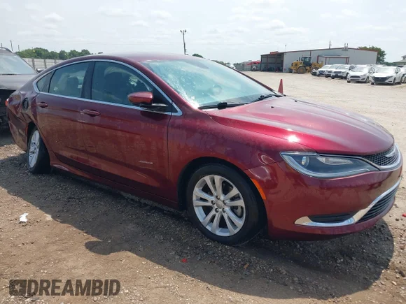 ✅ 2016 Chrysler 200 Limited • VIN: 1C3CCCAB1GN195243 • Lot: 44929784. Listed on IAAI with 59,966 mi. Free auction sales archive from the USA and detailed vehicle history report at DreamBid. Image 1.
