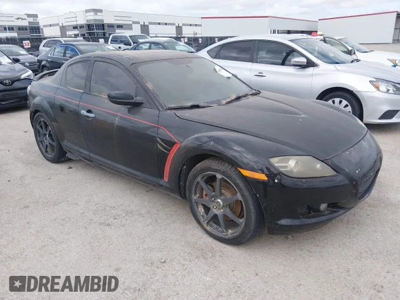 ✅ 2008 Mazda RX-8 Grand Touring • VIN: JM1FE173480214762 • Lot: 45342018. Wystawiony na IAAI z przebiegiem 111 177 mil. Bezpłatny archiwum sprzedaży aukcyjnych z USA i szczegółowy raport historii pojazdu na DreamBid. Zdjęcie 1.