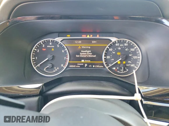 ✅ 2022 Nissan Pathfinder SL • VIN: 5N1DR3CB7NC261892 • Lot: 45530646. Wystawiony na Copart z przebiegiem 48 840 mil. Bezpłatny archiwum sprzedaży aukcyjnych z USA i szczegółowy raport historii pojazdu na DreamBid. Zdjęcie 9.