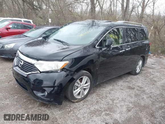 ✅ 2012 Nissan Quest SL • VIN: JN8AE2KP2C9046400 • Лот: 44625511. Опубліковано раніше на IAAI з пробігом 157 688 миль. Безкоштовний доступ до архіву аукціонних продажів зі США та докладний звіт про історію автомобіля на DreamBid. Зображення 2.