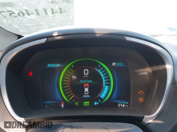 ✅ 2018 Chevrolet Volt LT • VIN: 1G1RC6S5XJU149724 • Lot: 44114657. Wystawiony na IAAI z przebiegiem 203 244 mil. Bezpłatny archiwum sprzedaży aukcyjnych z USA i szczegółowy raport historii pojazdu na DreamBid. Zdjęcie 7.