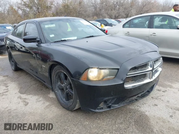 ✅ 2012 Dodge Charger RT • VIN: 2C3CDXCT9CH191048 • Lot: 44311638. Listed on IAAI with 172,936 mi. Free auction sales archive from the USA and detailed vehicle history report at DreamBid. Image 1.
