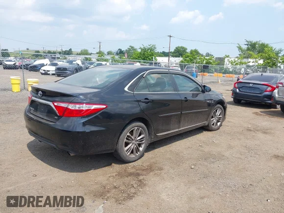 ✅ 2017 Toyota Camry XLE • VIN: 4T1BF1FK1HU689455 • Lot: 45502424. Listed on IAAI with 297,383 mi. Free auction sales archive from the USA and detailed vehicle history report at DreamBid. Image 4.