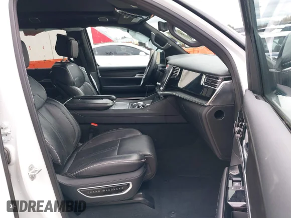 ✅ 2024 Jeep Grand Wagoneer Series II • VIN: 1C4SJSFP2RS107414 • Lot: 43348377. Listed on IAAI with 40,505 mi. Free auction sales archive from the USA and detailed vehicle history report at DreamBid. Image 5.