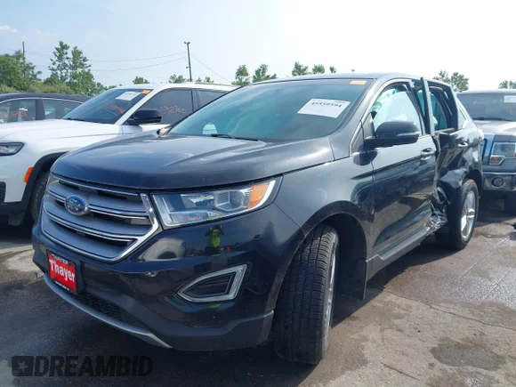 ✅ 2015 Ford Edge SEL • VIN: 2FMTK4J82FBB91085 • Lot: 45559594. Wystawiony na IAAI z przebiegiem 98 048 mil. Bezpłatny archiwum sprzedaży aukcyjnych z USA i szczegółowy raport historii pojazdu na DreamBid. Zdjęcie 2.