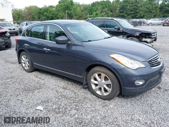 ✅ 2010 Infiniti EX Journey • VIN: JN1AJ0HR8AM752899 • Lot: 42695678. Listed on IAAI with 185,951 mi. Free auction sales archive from the USA and detailed vehicle history report at DreamBid. Image 1.