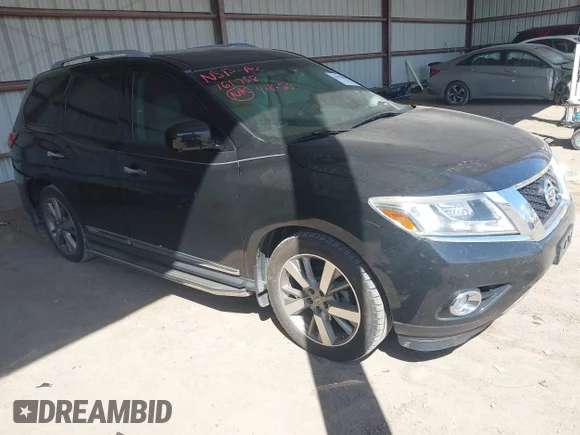 ✅ 2016 Nissan Pathfinder SV • VIN: 5N1AR2MN5GC642908 • Lot: 42012998. Listed on IAAI with 119,152 mi. Free auction sales archive from the USA and detailed vehicle history report at DreamBid. Image 1.
