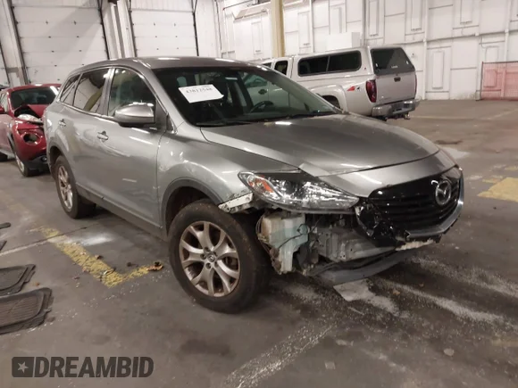 ✅ 2015 Mazda CX-9 Touring • VIN: JM3TB2CA7F0450008 • Lot: 43812548. Listed on IAAI with 159,046 mi. Free auction sales archive from the USA and detailed vehicle history report at DreamBid. Image 1.