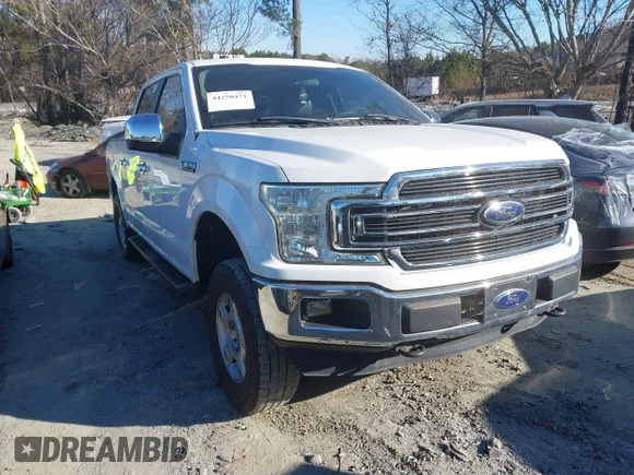 ✅ 2018 Ford F-150 XL • VIN: 1FTEW1EP2JFD79694 • Lot: 44250471. Listed on IAAI with 204,815 mi. Free auction sales archive from the USA and detailed vehicle history report at DreamBid. Image 1.