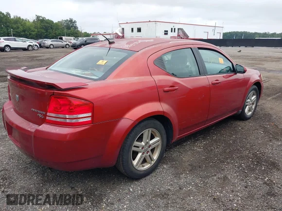 ✅ 2010 Dodge Avenger R/T • VIN: 1B3CC5FB5AN164800 • Lot: 43008005. Listed on IAAI with 135,725 mi. Free auction sales archive from the USA and detailed vehicle history report at DreamBid. Image 4.