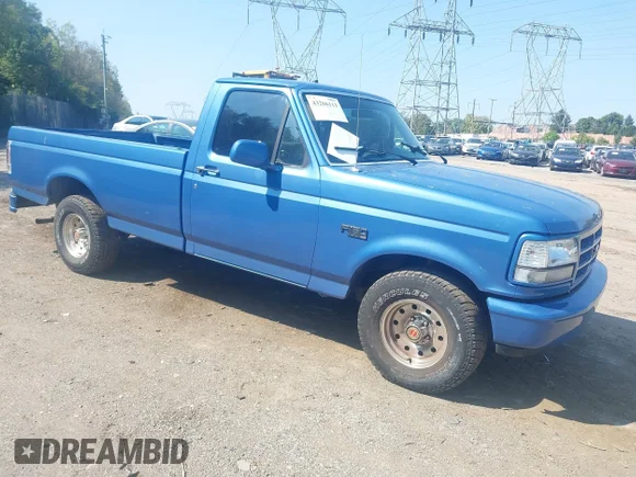 ✅ 1992 Ford F-150 • VIN: 1FTDF15Y1NLA51226 • Lot: 43266113. Listed on IAAI with 110,243 mi. Free auction sales archive from the USA and detailed vehicle history report at DreamBid. Image 1.