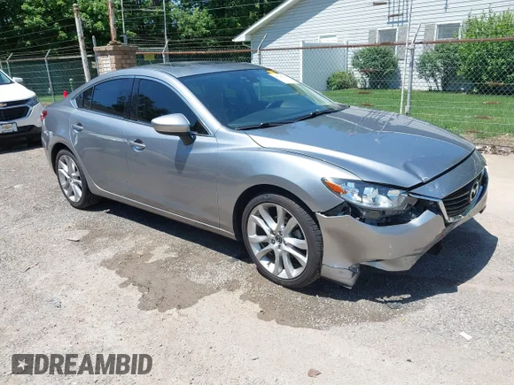 ✅ 2015 Mazda 6 i Touring • VIN: JM1GJ1T5XF1185556 • Лот: 45226131. Опубликован ранее на IAAI с пробегом 66 885 миль. Бесплатный доступ к архиву аукционных продаж из США и подробный отчёт об истории автомобиля на DreamBid. Изображение 1.