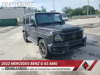 ✅ 2022 Mercedes-Benz G 63 AMG • VIN: W1NYC7HJ2NX444083 • Lot: 64764324. Wystawiony na Copart z przebiegiem 7 909 mil. Bezpłatny archiwum sprzedaży aukcyjnych z USA i szczegółowy raport historii pojazdu na DreamBid. Zdjęcie 16.
