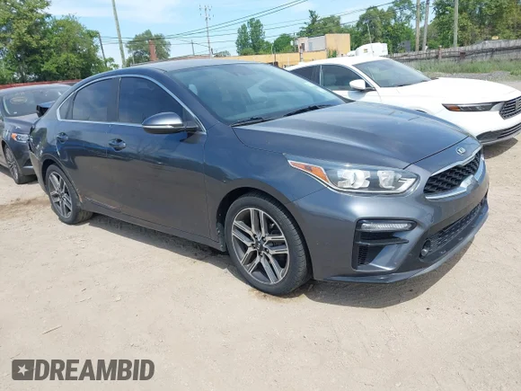 ✅ 2019 Kia Forte EX • VIN: 3KPF54AD7KE056273 • Lot: 45282880. Listed on IAAI with 70,335 mi. Free auction sales archive from the USA and detailed vehicle history report at DreamBid. Image 1.