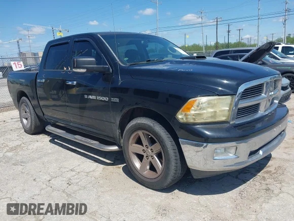 ✅ 2012 Ram 1500 Big Horn • VIN: 1C6RD6LT0CS212515 • Лот: 45159359. Опубликован ранее на IAAI с пробегом 143 741 миль. Бесплатный доступ к архиву аукционных продаж из США и подробный отчёт об истории автомобиля на DreamBid. Изображение 1.