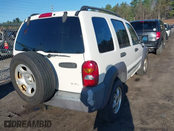 ✅ 2004 Jeep Liberty Sport • VIN: 1J4GL48K74W131037 • Lot: 44905900. Listed on IAAI with 172,427 mi. Free auction sales archive from the USA and detailed vehicle history report at DreamBid. Image 4.