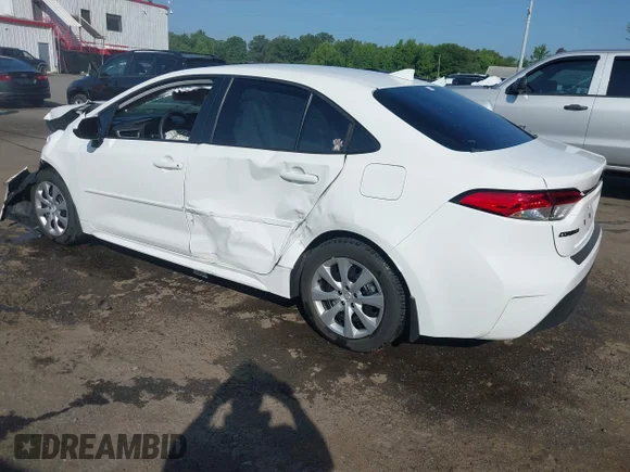 ✅ 2025 Toyota Corolla LE • VIN: 5YFB4MDE1SP285732 • Lot: 45479193. Wystawiony na IAAI z przebiegiem Nie podano. Bezpłatny archiwum sprzedaży aukcyjnych z USA i szczegółowy raport historii pojazdu na DreamBid. Zdjęcie 3.