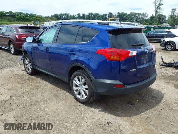 ✅ 2014 Toyota RAV4 Limited • VIN: 2T3DFREVXEW148264 • Lot: 45406437. Wystawiony na IAAI z przebiegiem 203 059 mil. Bezpłatny archiwum sprzedaży aukcyjnych z USA i szczegółowy raport historii pojazdu na DreamBid. Zdjęcie 3.