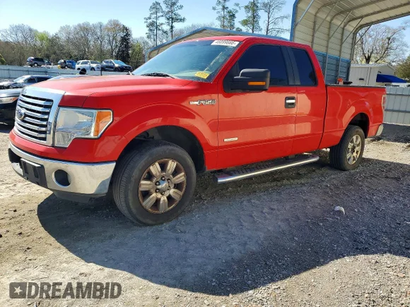 ✅ 2012 Ford F-150 XLT • VIN: 1FTFX1CTXCFC73756 • Lot: 46099666. Listed on Copart with 244,825 mi. Free auction sales archive from the USA and detailed vehicle history report at DreamBid. Image 1.
