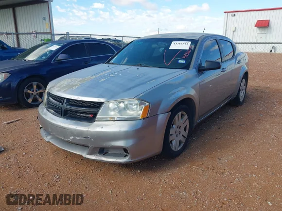 ✅ 2014 Dodge Avenger SE • VIN: 1C3CDZAB3EN189196 • Lot: 43316544. Listed on IAAI with 147,024 mi. Free auction sales archive from the USA and detailed vehicle history report at DreamBid. Image 2.