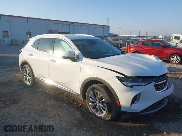 ✅ 2023 Buick Envision Preferred • VIN: LRBAZLR44PD013238 • Lot: 43718256. Wystawiony na IAAI z przebiegiem 29 979 mil. Bezpłatny archiwum sprzedaży aukcyjnych z USA i szczegółowy raport historii pojazdu na DreamBid. Zdjęcie 1.