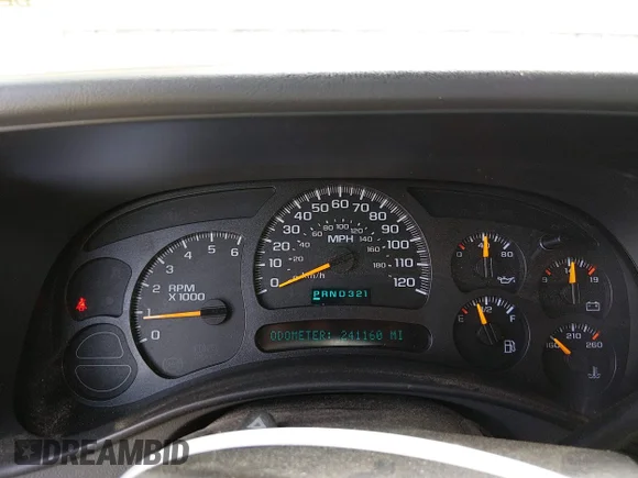 ✅ 2005 GMC Sierra 1500 SLT • VIN: 2GTEC13T751124528 • Лот: 44932226. Опубліковано раніше на IAAI з пробігом 241 160 миль. Безкоштовний доступ до архіву аукціонних продажів зі США та докладний звіт про історію автомобіля на DreamBid. Зображення 7.