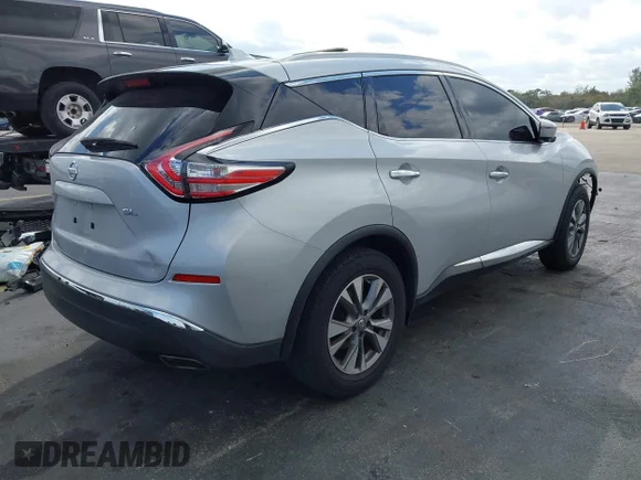 ✅ 2018 Nissan Murano SL • VIN: 5N1AZ2MG0JN192095 • Лот: 44391117. Опубліковано раніше на IAAI з пробігом 73 817 миль. Безкоштовний доступ до архіву аукціонних продажів зі США та докладний звіт про історію автомобіля на DreamBid. Зображення 4.