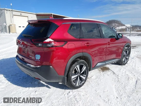 ✅ 2021 Nissan Rogue SL • VIN: 5N1AT3CB6MC689133 • Lot: 43906463. Wystawiony na IAAI z przebiegiem 62 983 mil. Bezpłatny archiwum sprzedaży aukcyjnych z USA i szczegółowy raport historii pojazdu na DreamBid. Zdjęcie 4.