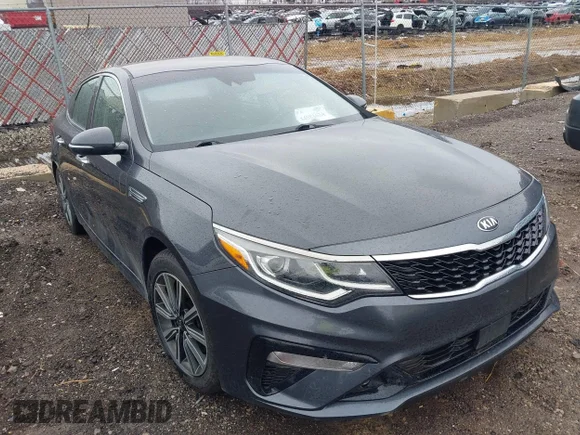 ✅ 2019 Kia Optima EX • VIN: 5XXGU4L15KG317336 • Lot: 44581624. Wystawiony na IAAI z przebiegiem 125 568 mil. Bezpłatny archiwum sprzedaży aukcyjnych z USA i szczegółowy raport historii pojazdu na DreamBid. Zdjęcie 1.