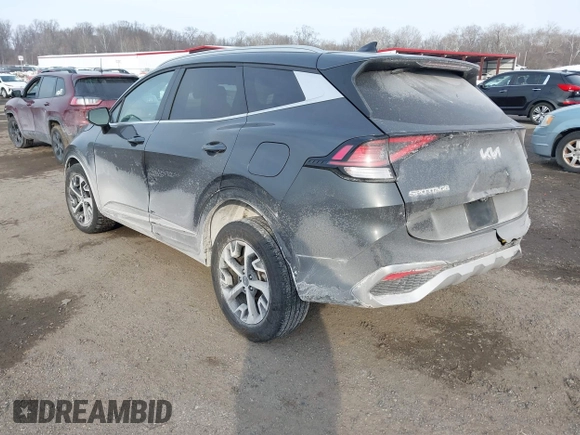 ✅ 2023 Kia Sportage EX • VIN: KNDPVCAG6P7110615 • Lot: 44306610. Wystawiony na IAAI z przebiegiem 52 840 mil. Bezpłatny archiwum sprzedaży aukcyjnych z USA i szczegółowy raport historii pojazdu na DreamBid. Zdjęcie 3.