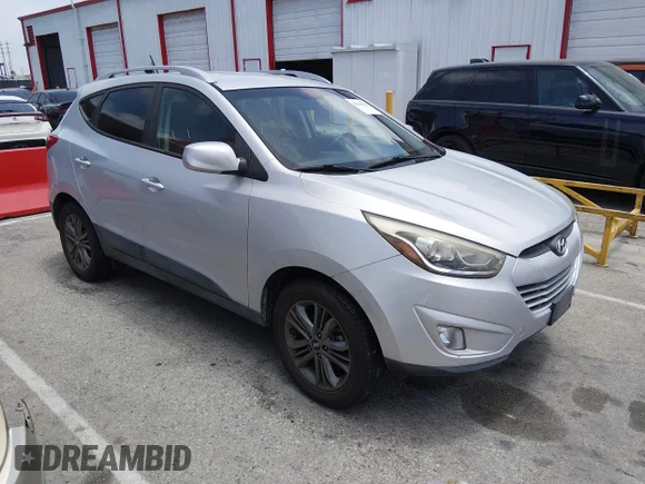 ✅ 2014 Hyundai Tucson SE • VIN: KM8JU3AG6EU922032 • Лот: 45446921. Опубліковано раніше на IAAI з пробігом 99 585 миль. Безкоштовний доступ до архіву аукціонних продажів зі США та докладний звіт про історію автомобіля на DreamBid. Зображення 1.