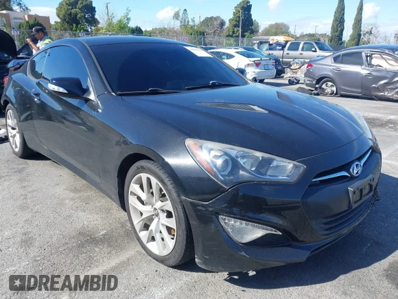 ✅ 2015 Hyundai Genesis Coupe Ultimate • VIN: KMHHU6KJ6FU124321 • Lot: 44411375. Listed on IAAI with 77,366 mi. Free auction sales archive from the USA and detailed vehicle history report at DreamBid. Image 1.