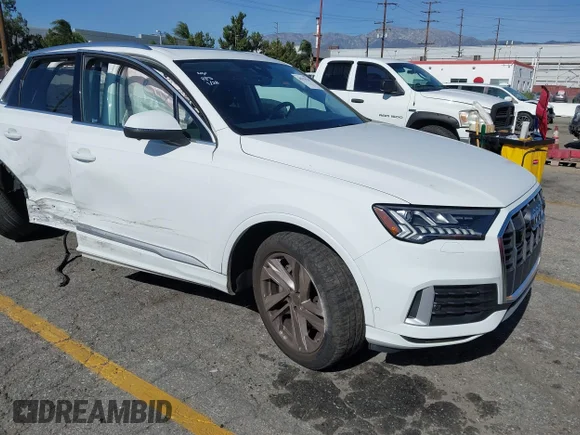 ✅ 2023 Audi Q7 Premium Plus • VIN: WA1LCBF72PD009932 • Лот: 44278133. Опубликован ранее на IAAI с пробегом Не указан. Бесплатный доступ к архиву аукционных продаж из США и подробный отчёт об истории автомобиля на DreamBid. Изображение 1.