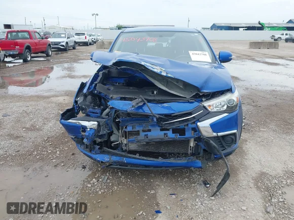 ✅ 2019 Mitsubishi Outlander ES • VIN: JA4AP3AU3KU018677 • Lot: 45043708. Listed on IAAI with 87,244 mi. Free auction sales archive from the USA and detailed vehicle history report at DreamBid. Image 6.